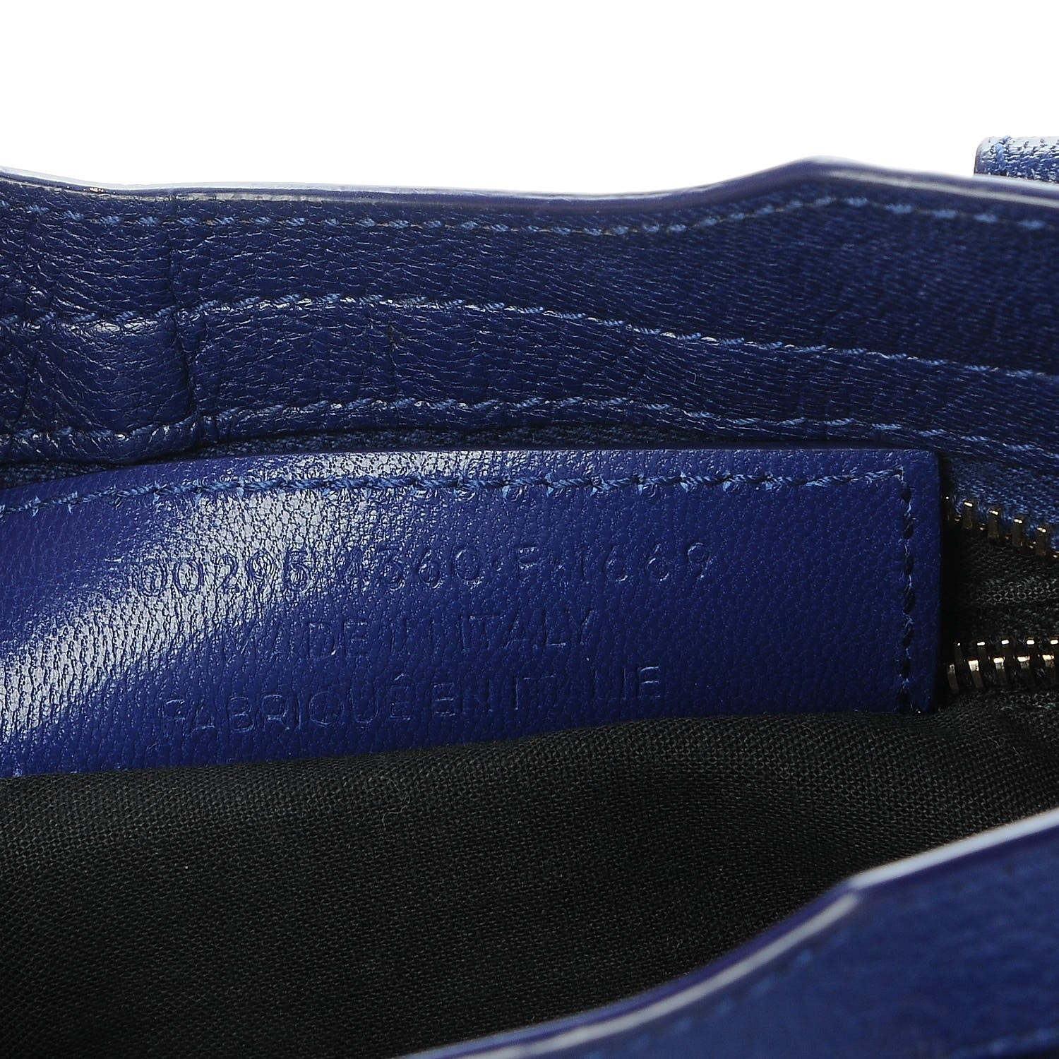 Balenciaga Chevre Gold Metallic Edge Hardware Mini City Bleu Roi 8 of 8