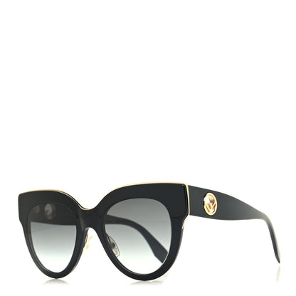 Fendi Acetate F is Fendi Cat Eye Sunglasses FF 0360/G/S Black 1 of 7