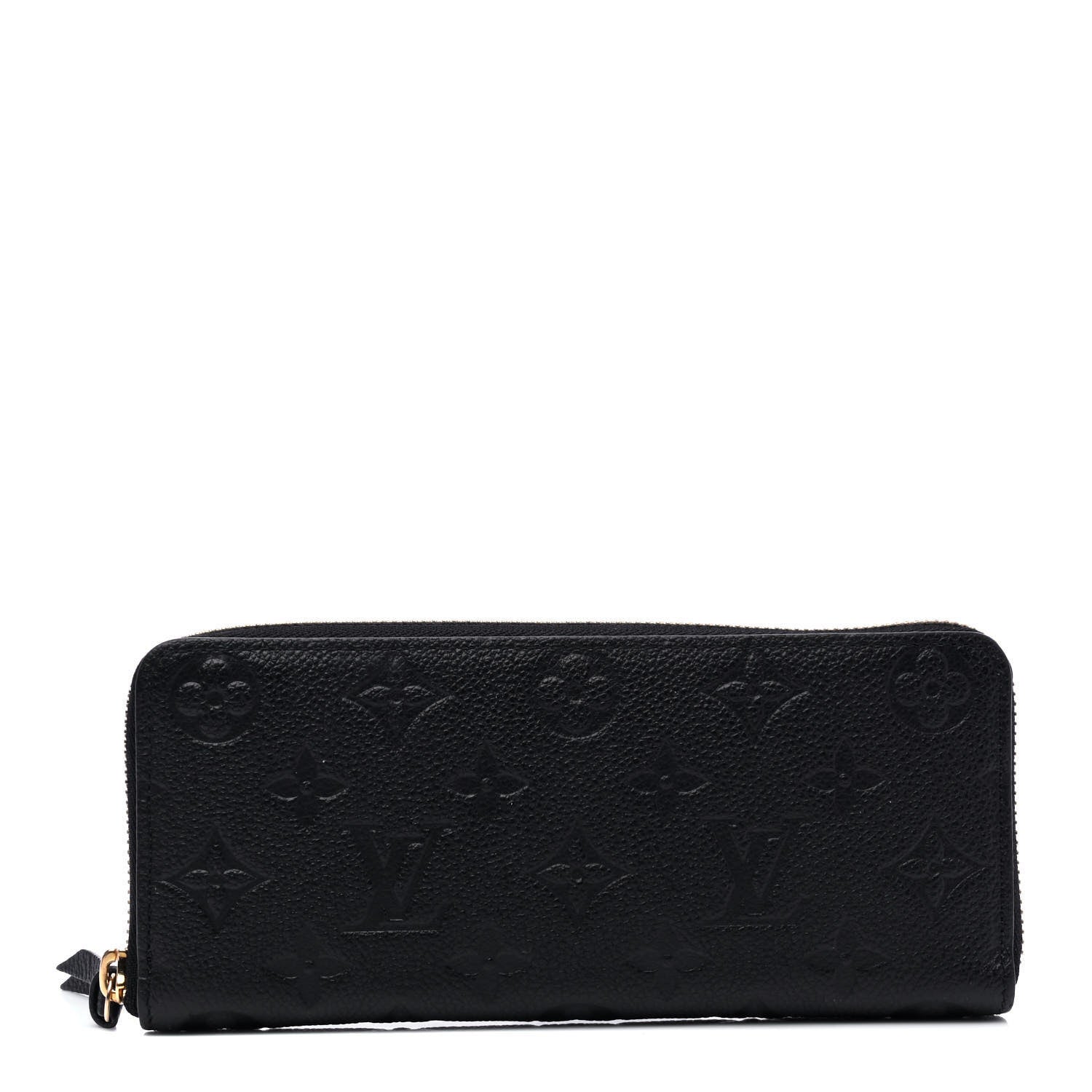 Louis Vuitton Empreinte Clemence Wallet Black 1 of 4
