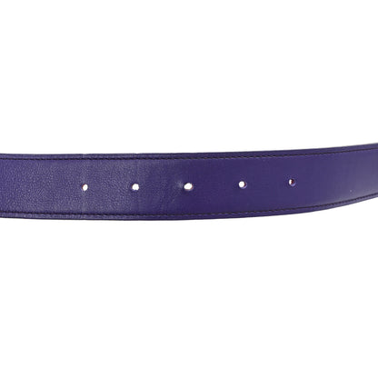 Hermes Swift Epsom 32mm Enamel Quizz H Belt 85 34 Rubis Iris 3 of 4