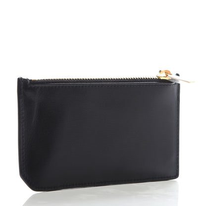 Saint Laurent Calfskin 5 Fragments Zip Pouch Card Holder Black 3 of 8
