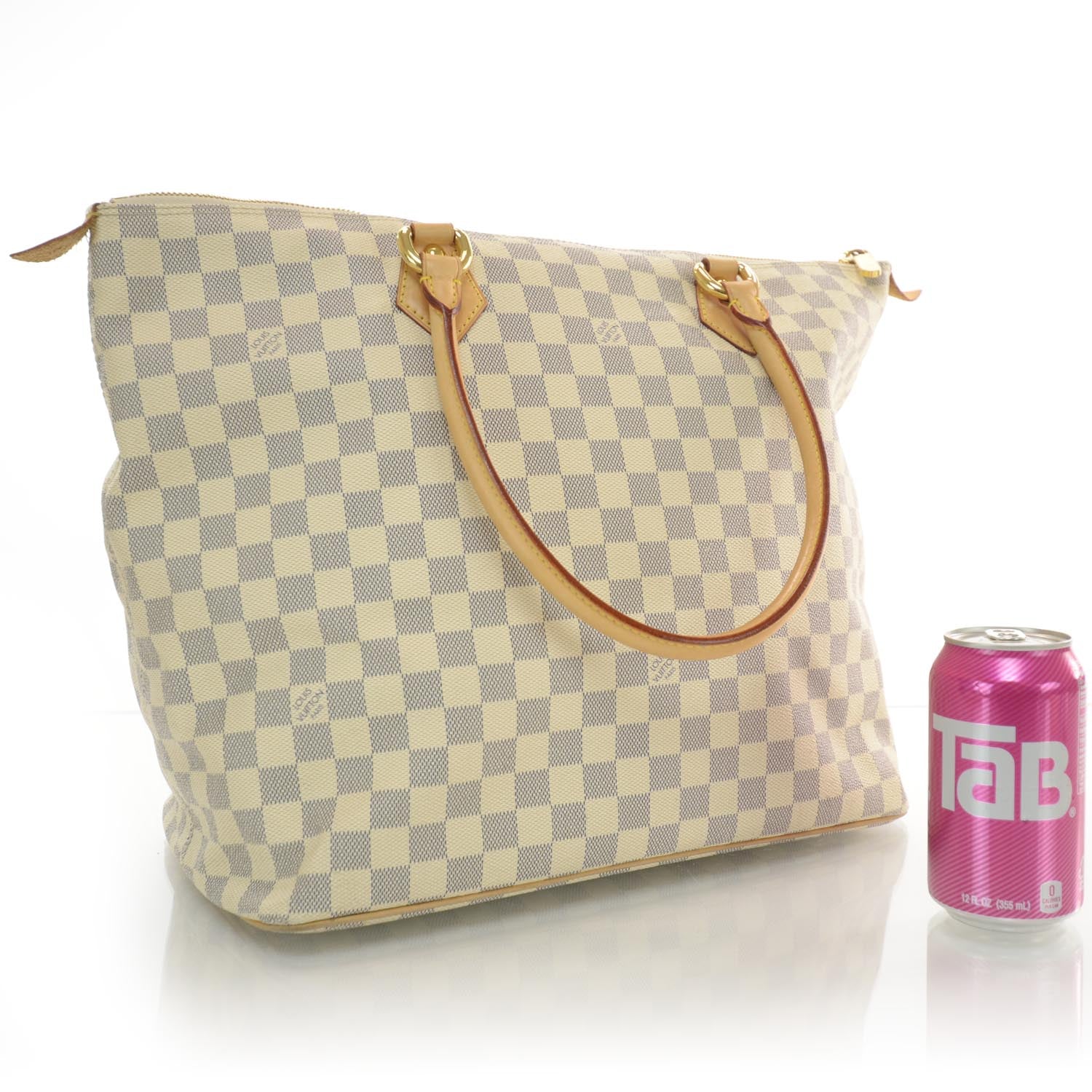Louis Vuitton Damier Azur Saleya GM 2 of 7