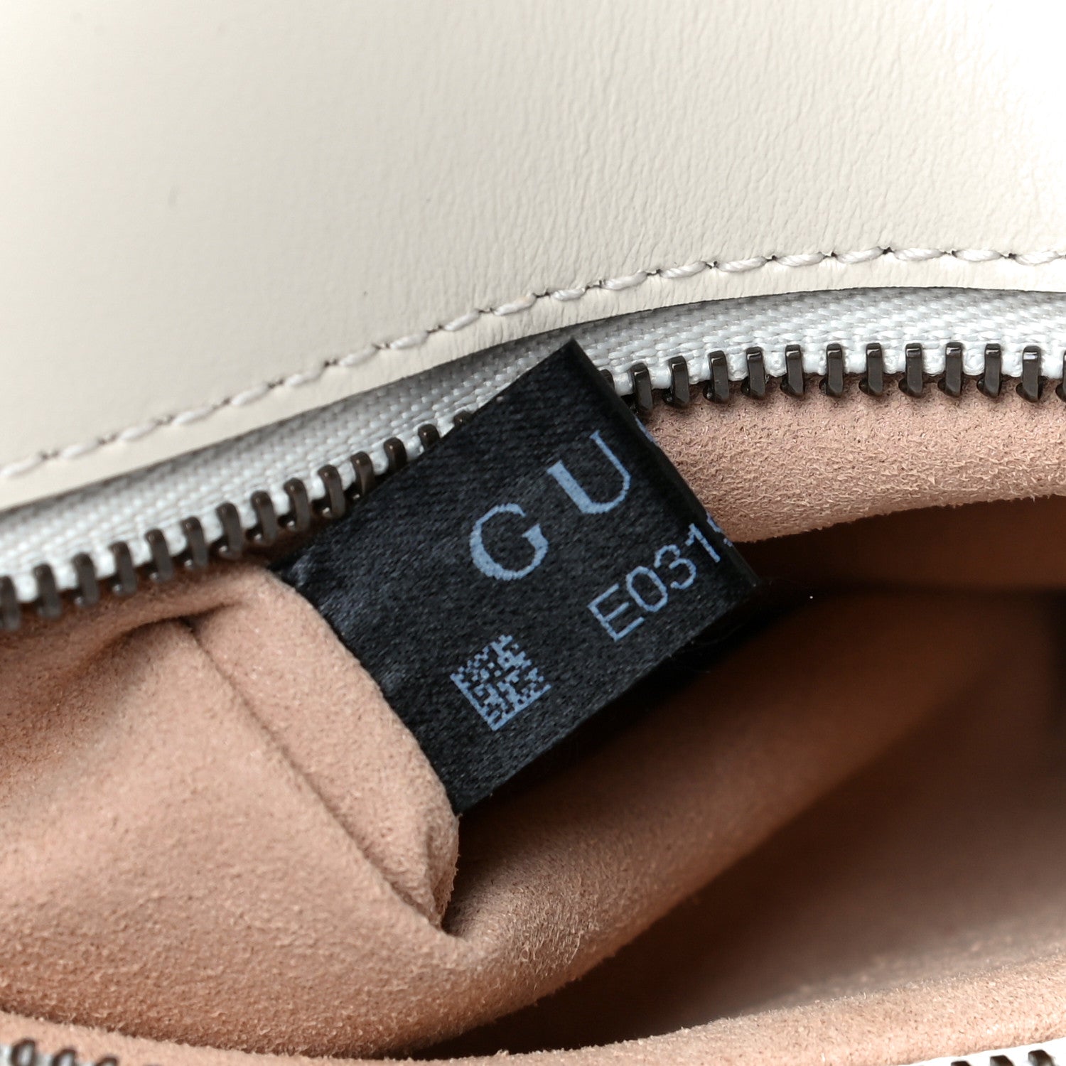 Gucci Calfskin Matelasse Small GG Marmont Shoulder Bag White 10 of 17