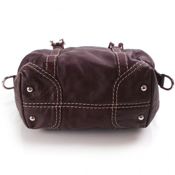 Leather Equestrian Horseshoe Bowler