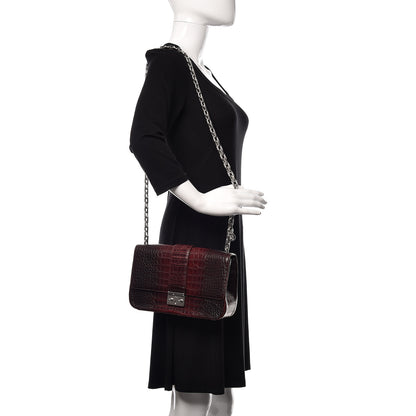 Christian Dior Crocodile Ombre Medium Miss Dior Flap 2 of 21