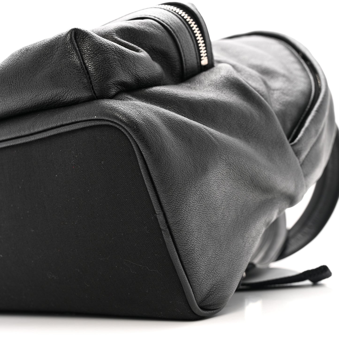 Lambskin Mini City Backpack Black