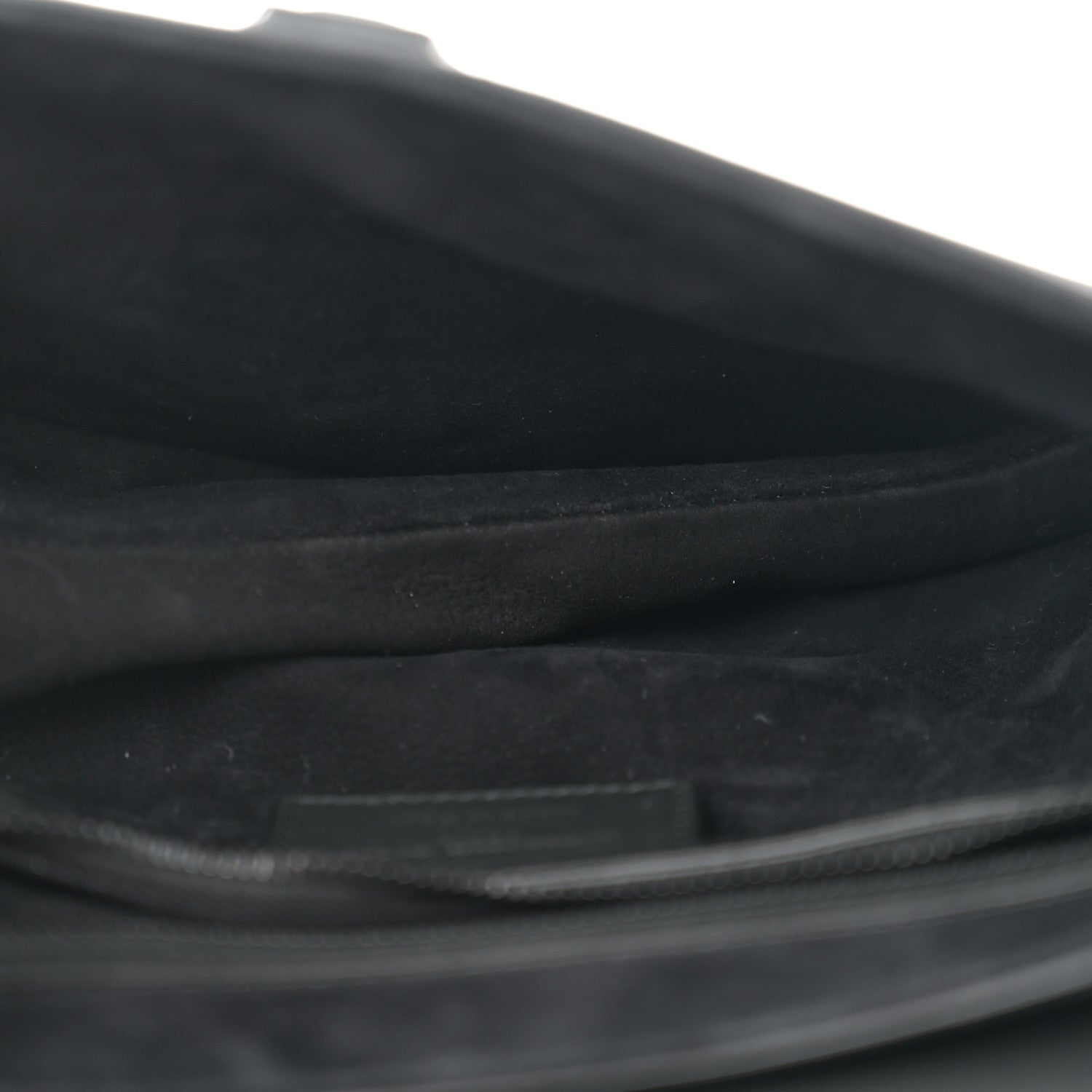 Christian Dior Ultra Matte Calfskin Saddle Bag Black 5 of 11