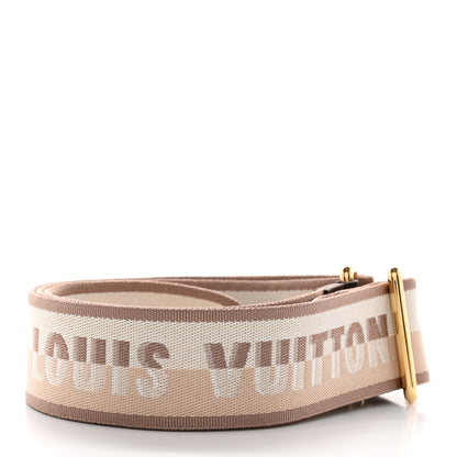 Louis Vuitton Jacquard Speedy Bandouliere 20 Shoulder Strap Beige Brown 2 of 4