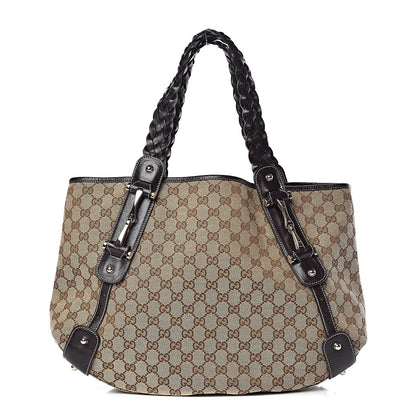 Gucci Monogram Medium Pelham Shoulder Bag Dark Brown 1 of 10
