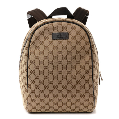 Gucci Monogram Travel Backpack Dark Brown 1 of 13
