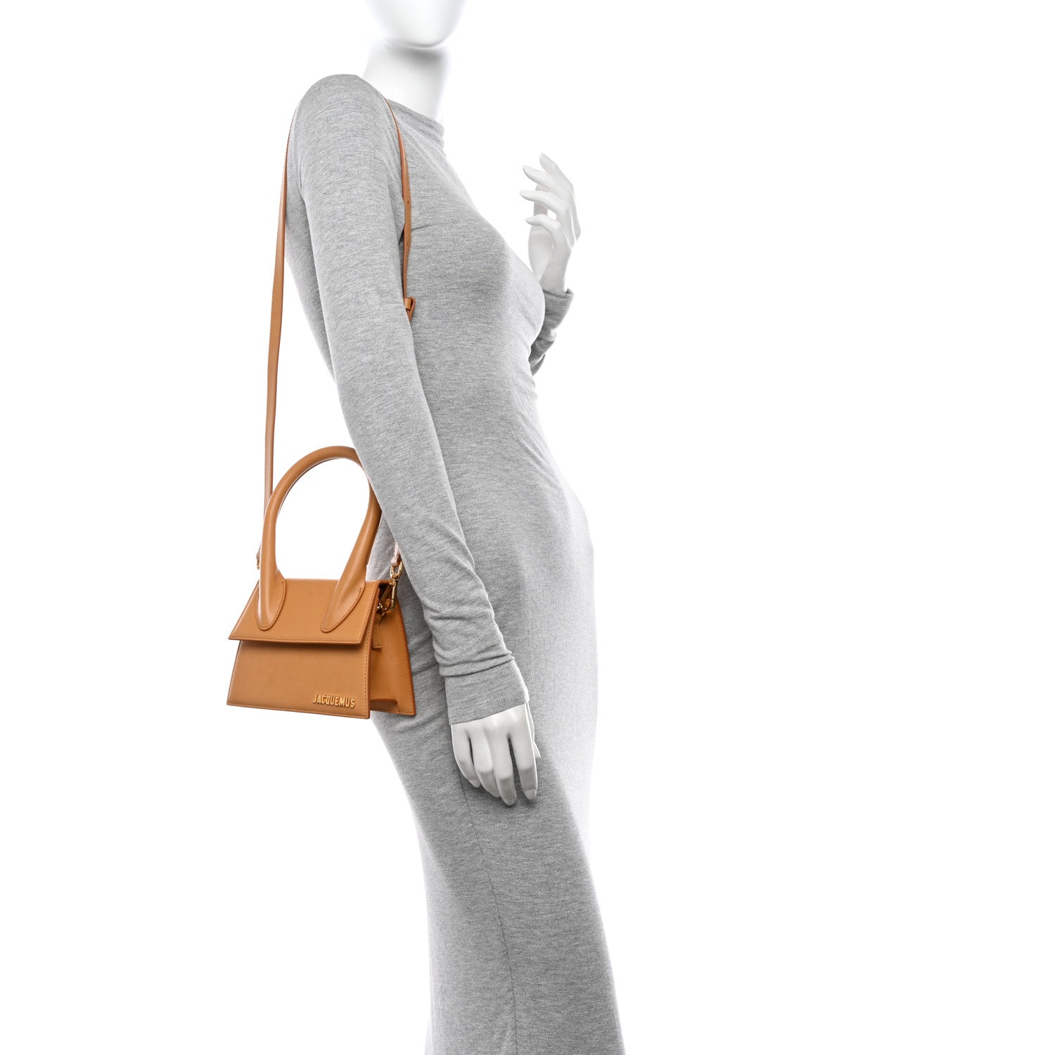 Jacquemus Smooth Calfskin Le Chiquito Moyen Beige 3 of 10