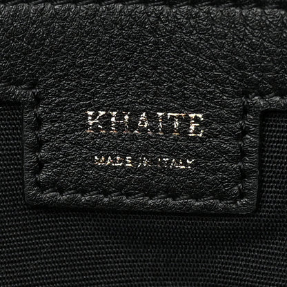 Khaite Pebbled Calfskin Medium Amelia East West Tote Black 6 of 10