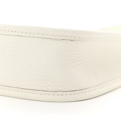 Hermes Taurillon Clemence Amazone Evelyne TPM New White 10 of 10