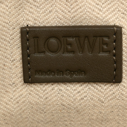 Loewe Calfskin Mini Hammock Hobo Dark Khaki Green 6 of 12