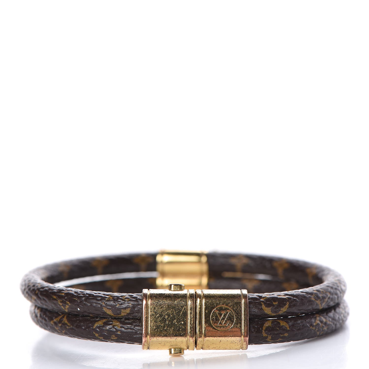 Louis Vuitton Monogram Petit Malle Bracelet 17 3 of 4