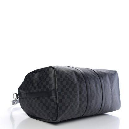 Louis Vuitton Damier Graphite Keepall Bandouliere 55 3 of 9
