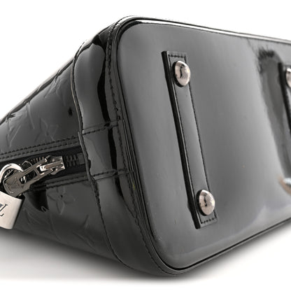 Louis Vuitton Vernis Alma PM Noir Magnetique 9 of 13