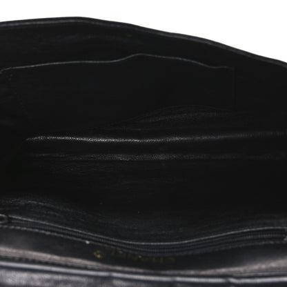 Chanel Lambskin Chevron Envelope Flap Beige Black 5 of 10
