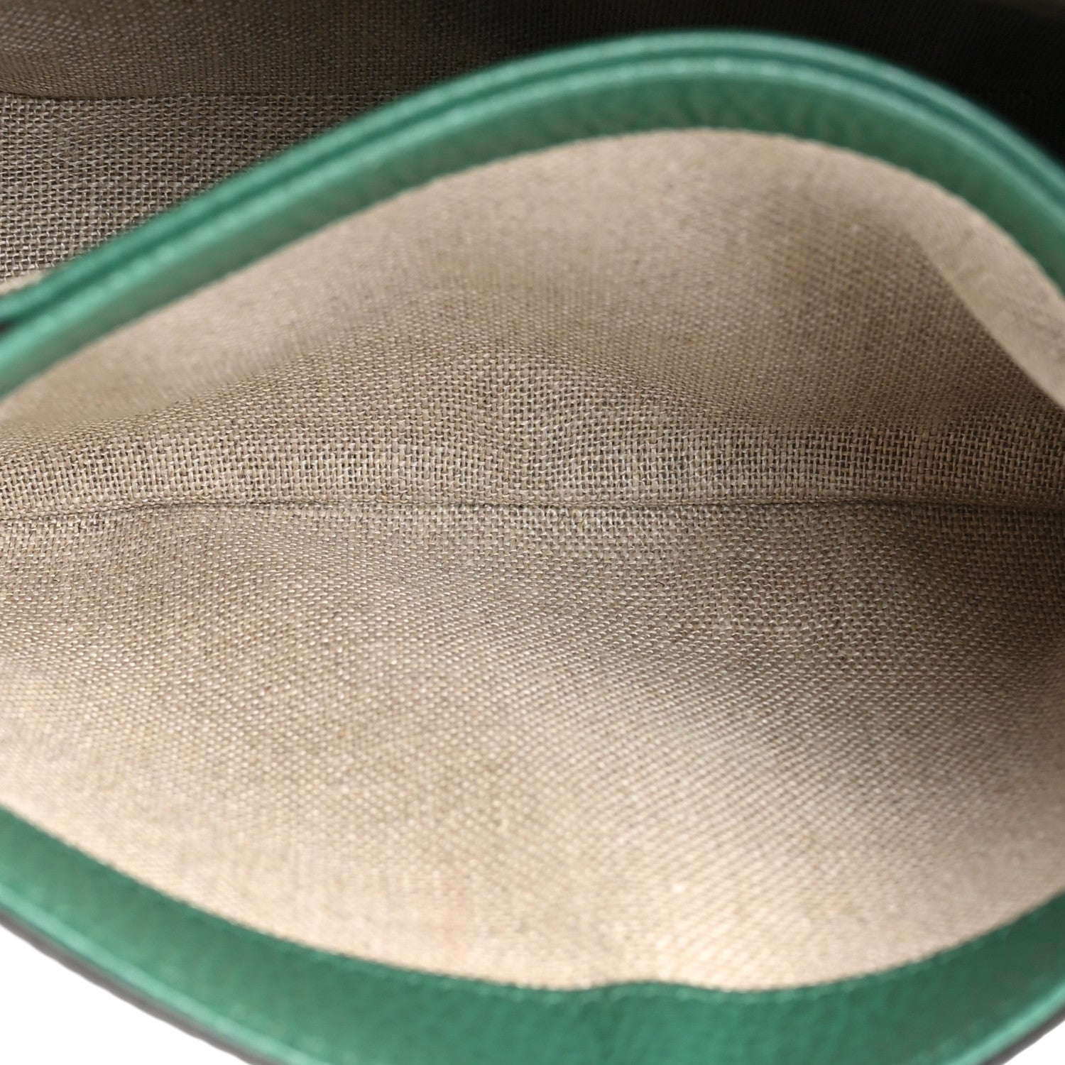 Gucci Dollar Calfskin Interlocking G Crossbody Bag Emerald 5 of 18