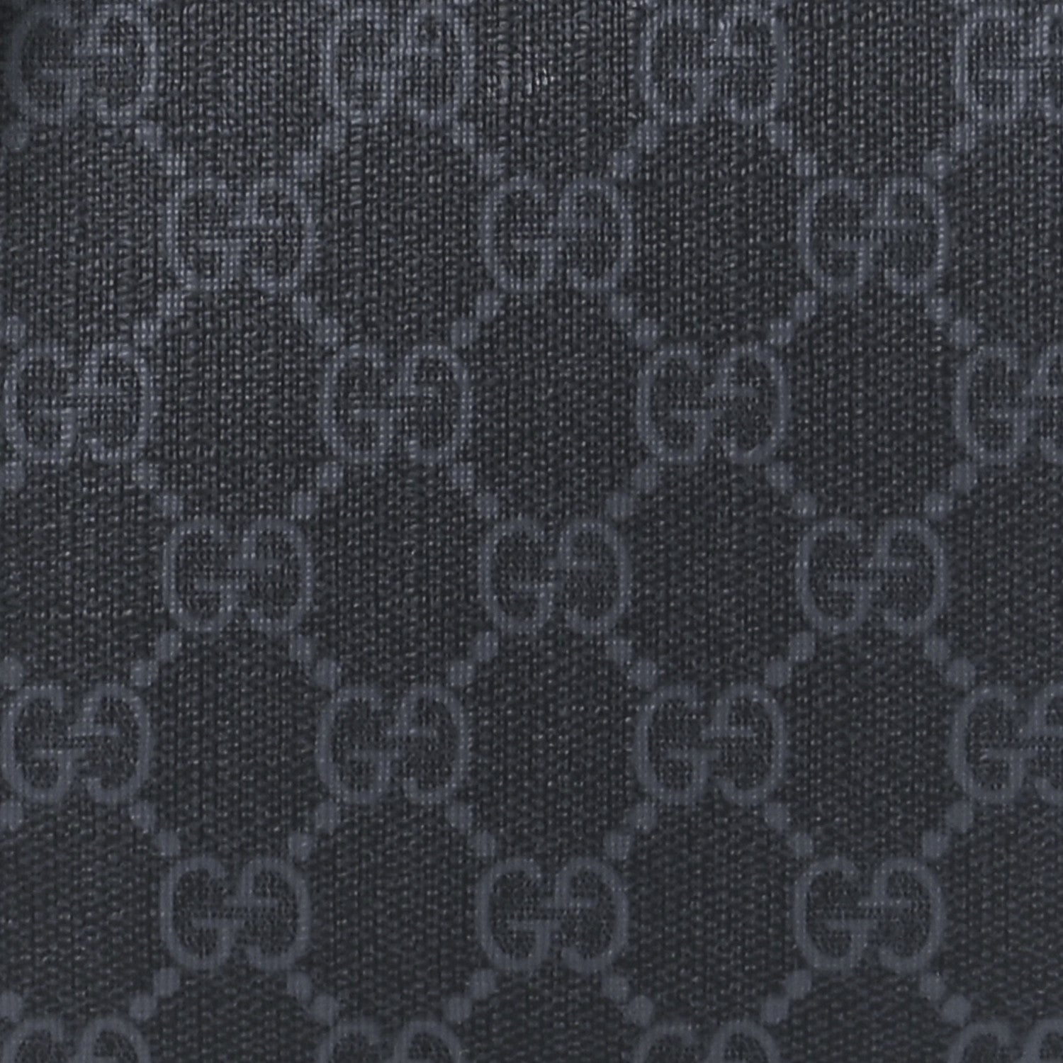 Gucci GG Supreme Monogram Web Small Flat Messenger Bag Black Grey 10 of 14