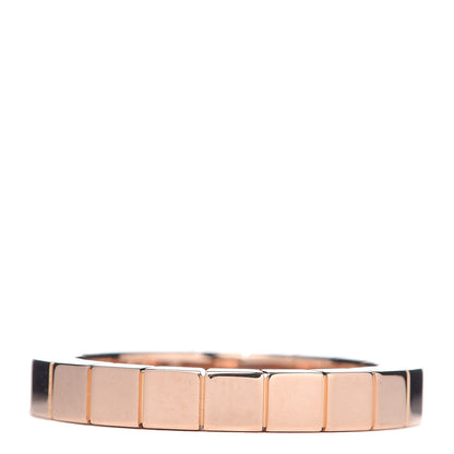 Cartier 18K Pink Gold 3mm Lanieres Ring 49 4.75 3 of 4