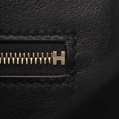 Hermes Velours Cotele Swift Constance 24 Black 10 of 21