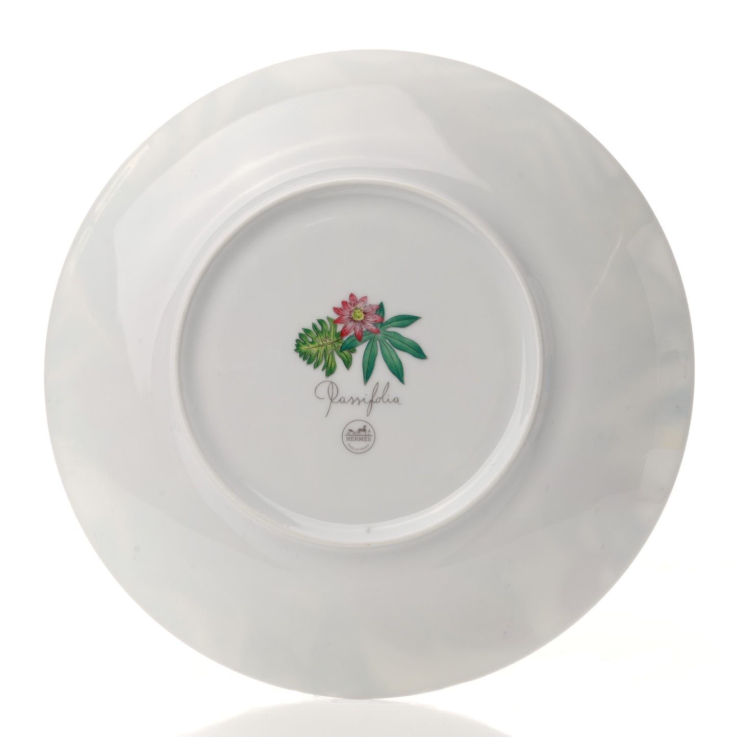 Porcelain Passifolia Dessert Plate N°1 Set of 2