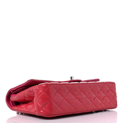 Chanel Patent Quilted Medium Double Flap Pink 4 of 10