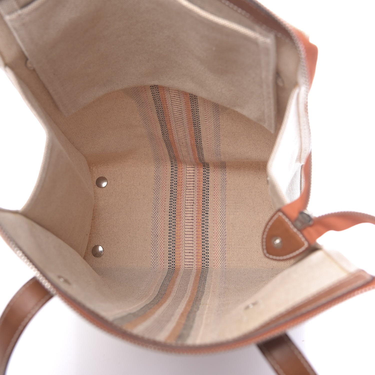 Hermes Toile Mira Ganges Tote Natural Multicolor 5 of 17