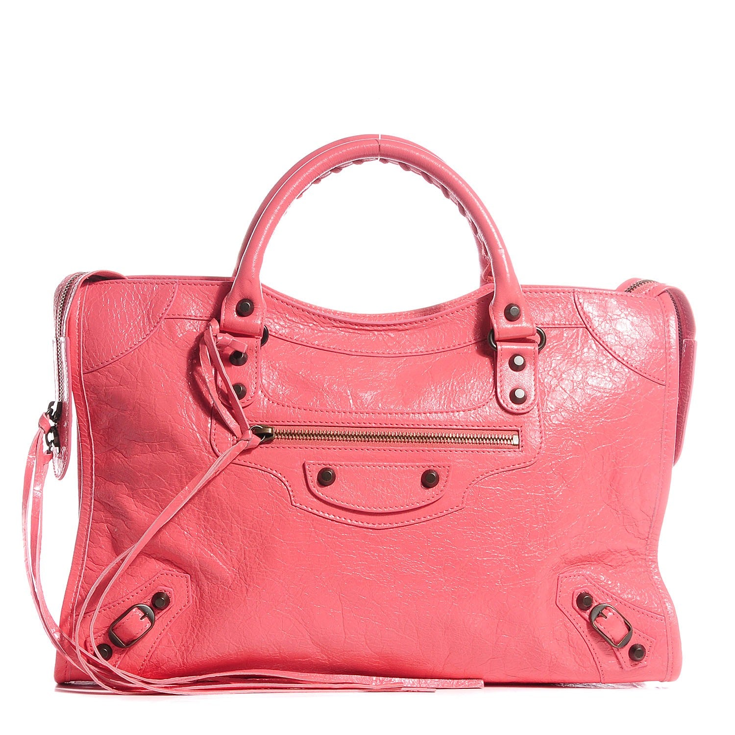 Balenciaga Agneau Classic Hardware City Rose Jaipur 1 of 14