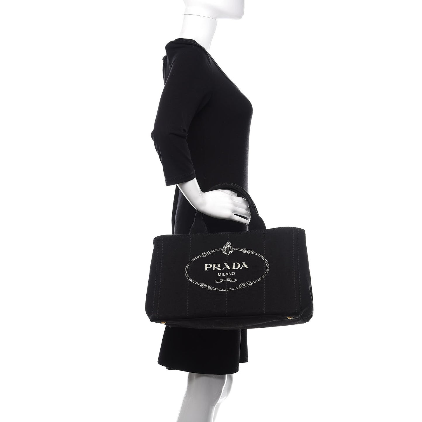 Canapa Logo Tote Black