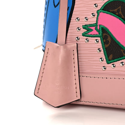 Louis Vuitton Epi Stickers Alma BB Rose Ballerine 15 of 16