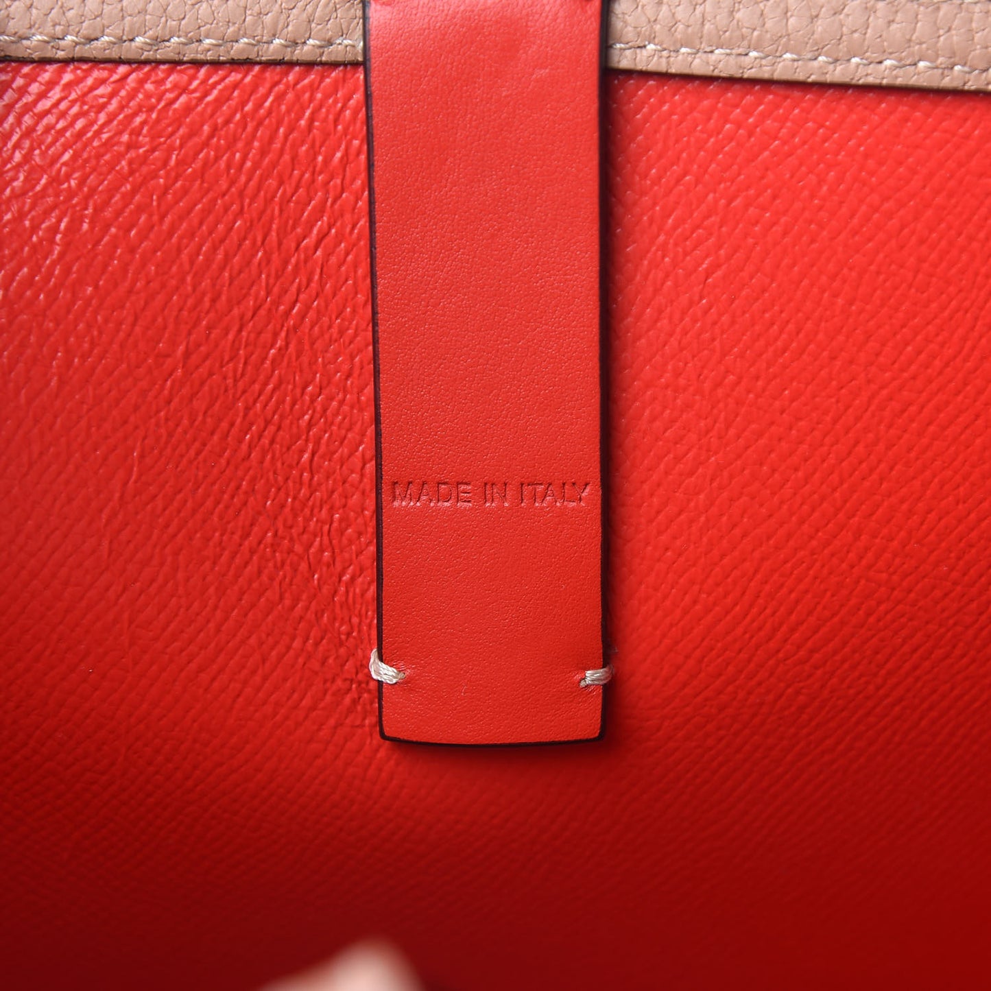 Calfskin Spikes East West Cabata Tote Nude