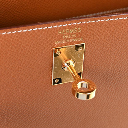 Hermes Epsom Kelly Sellier 25 Gold 6 of 11