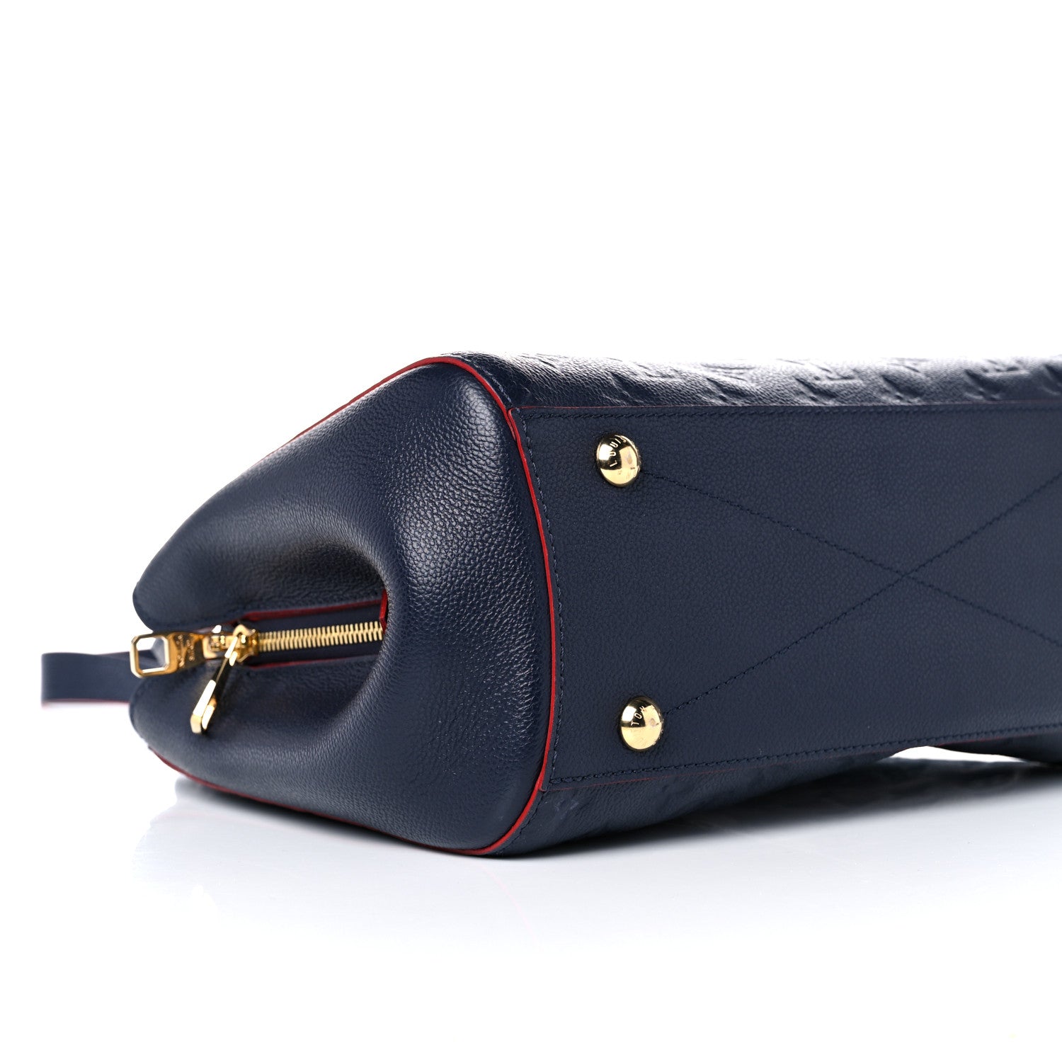 Louis Vuitton Empreinte Montaigne MM Marine Rouge 9 of 20