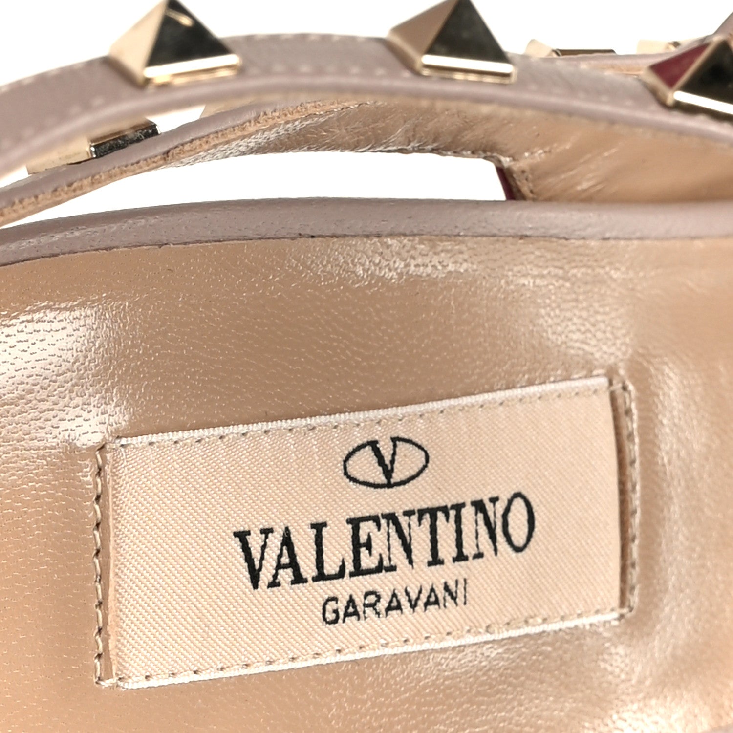Valentino Garavani Calfskin Nappa Rockstud Ankle Strap 100mm Pumps 40.5 Deep Cyclamin Poudre 7 of 10