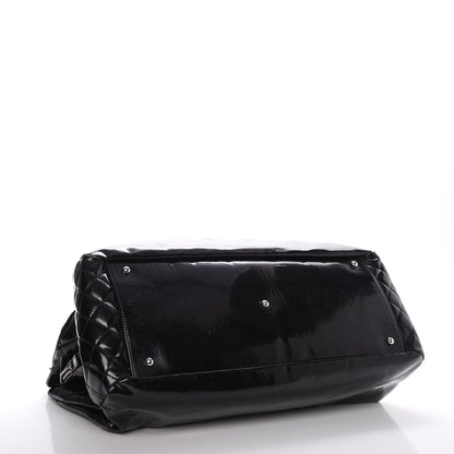 Chanel Vinyl Lipstick Tote Black 4 of 10