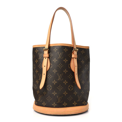 Louis Vuitton Monogram Petit Bucket 23 1 of 9