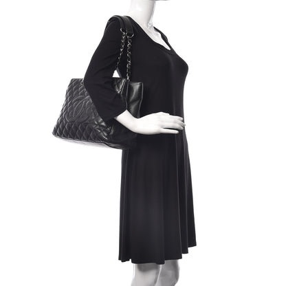 Chanel Caviar Quilted Grand Shopping Tote GST Black 2 of 9