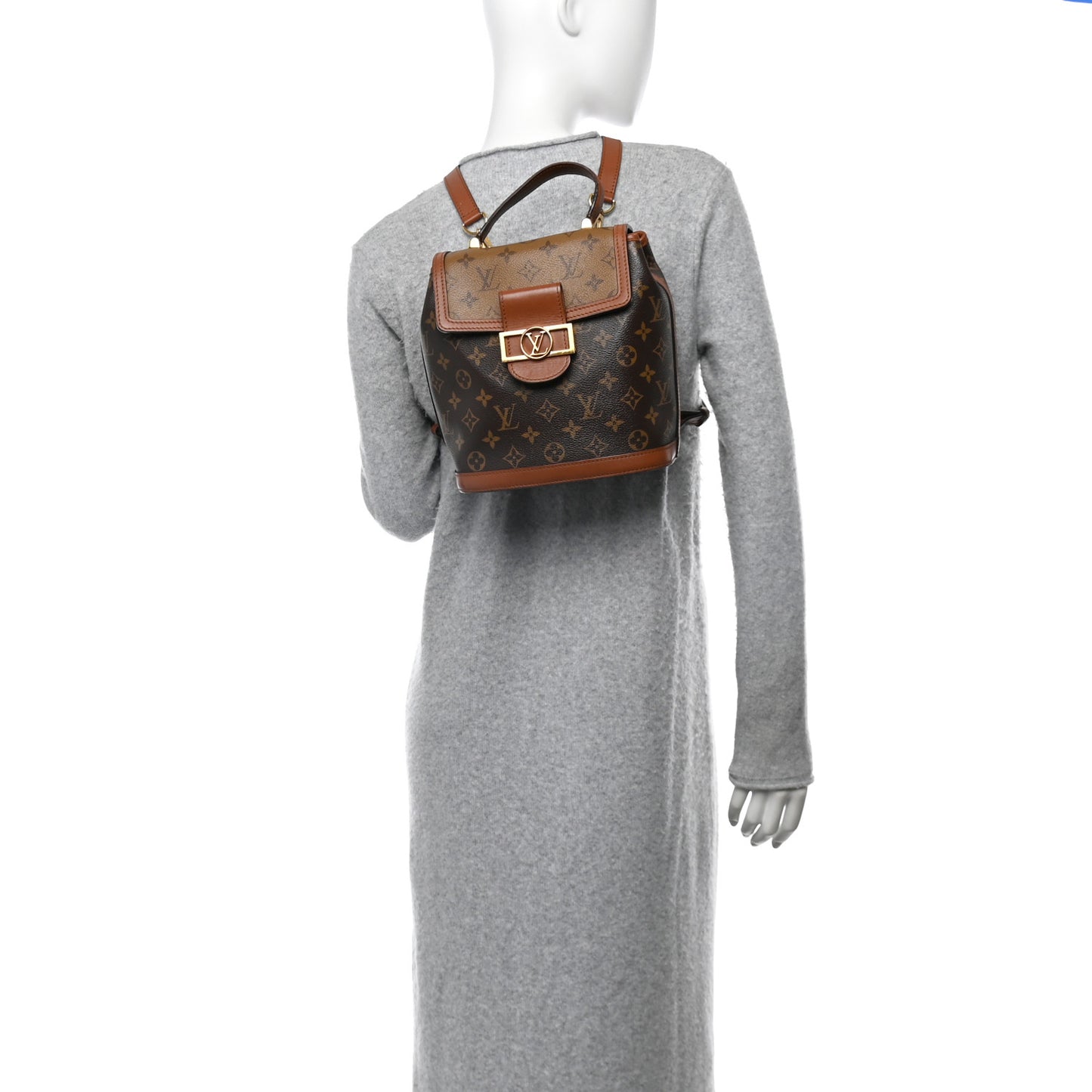 Reverse Monogram Dauphine Backpack PM