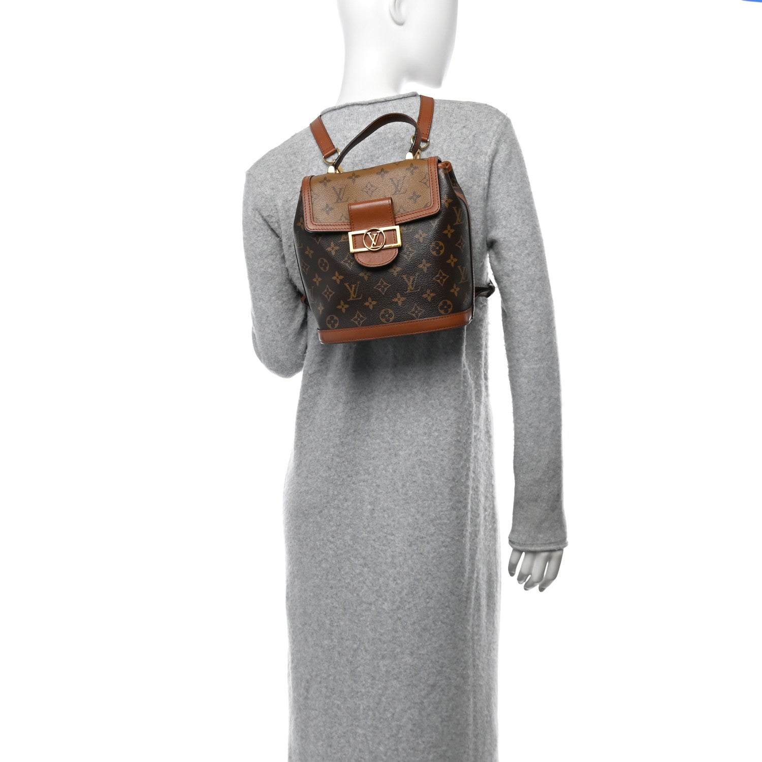 Louis Vuitton Reverse Monogram Dauphine Backpack PM 2 of 10