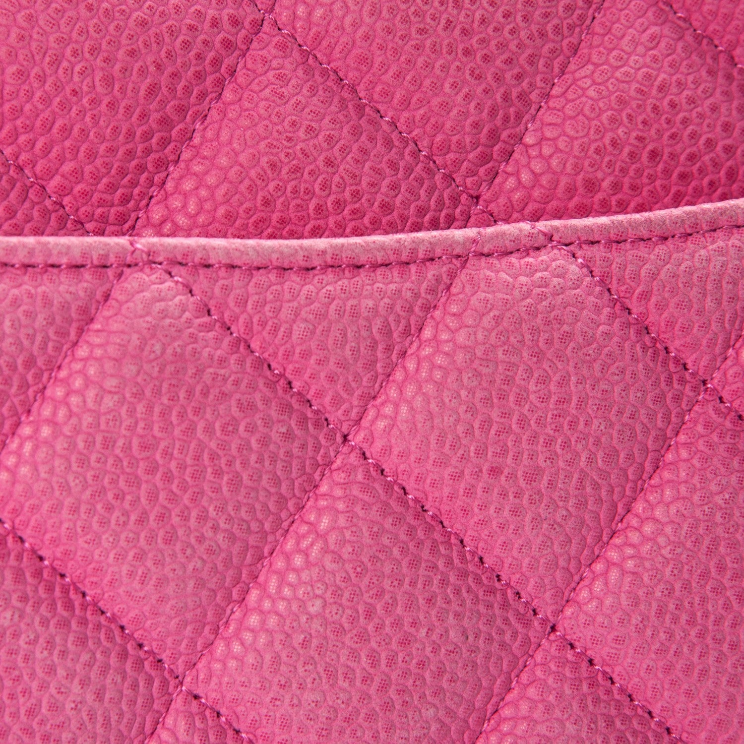 Chanel Iridescent Caviar Quilted Jumbo Double Flap Pink 10 of 12