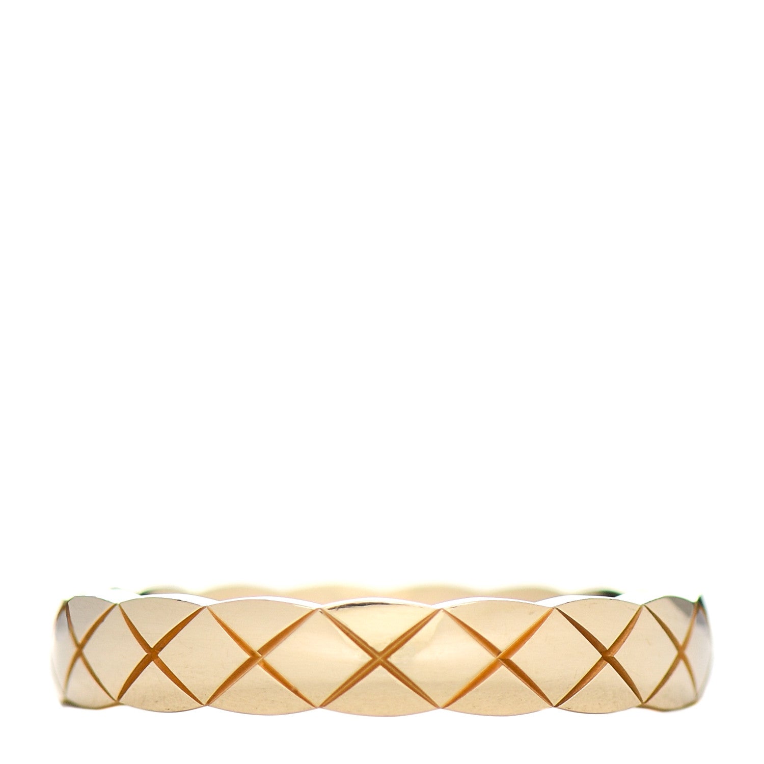 Chanel 18K Yellow Gold Mini Coco Crush Ring 47 4 1 of 5