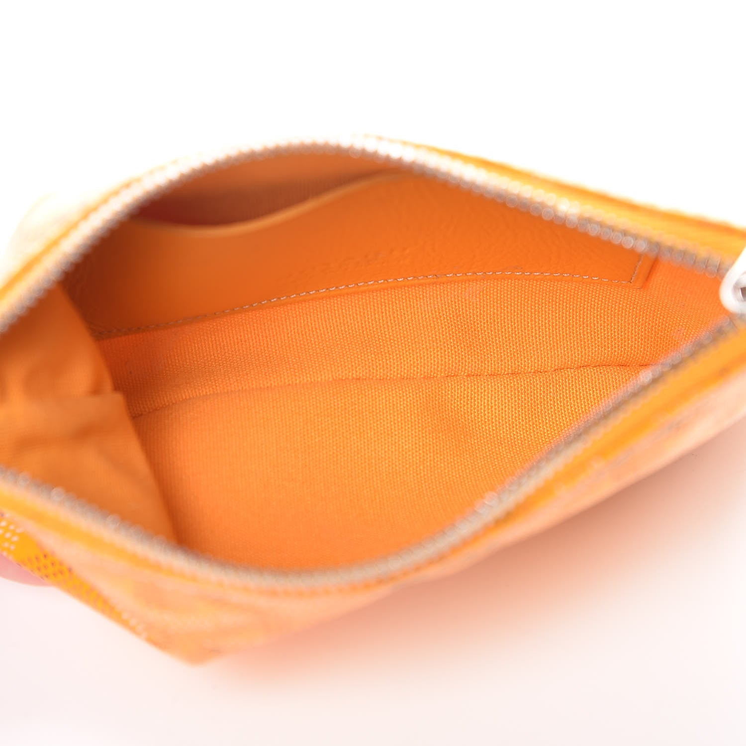 Goyard Goyardine Mini Senat Pochette Yellow 5 of 13