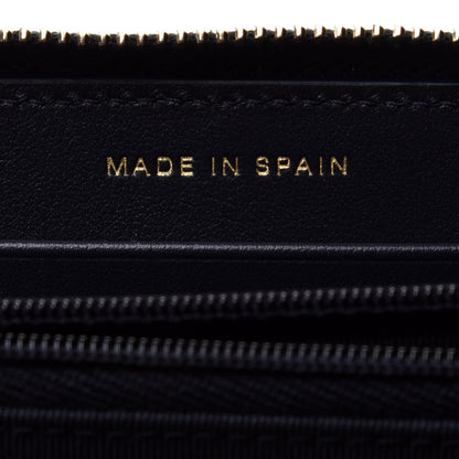 Chanel Caviar Quilted Small Zip Around Wallet Navy 7 of 12