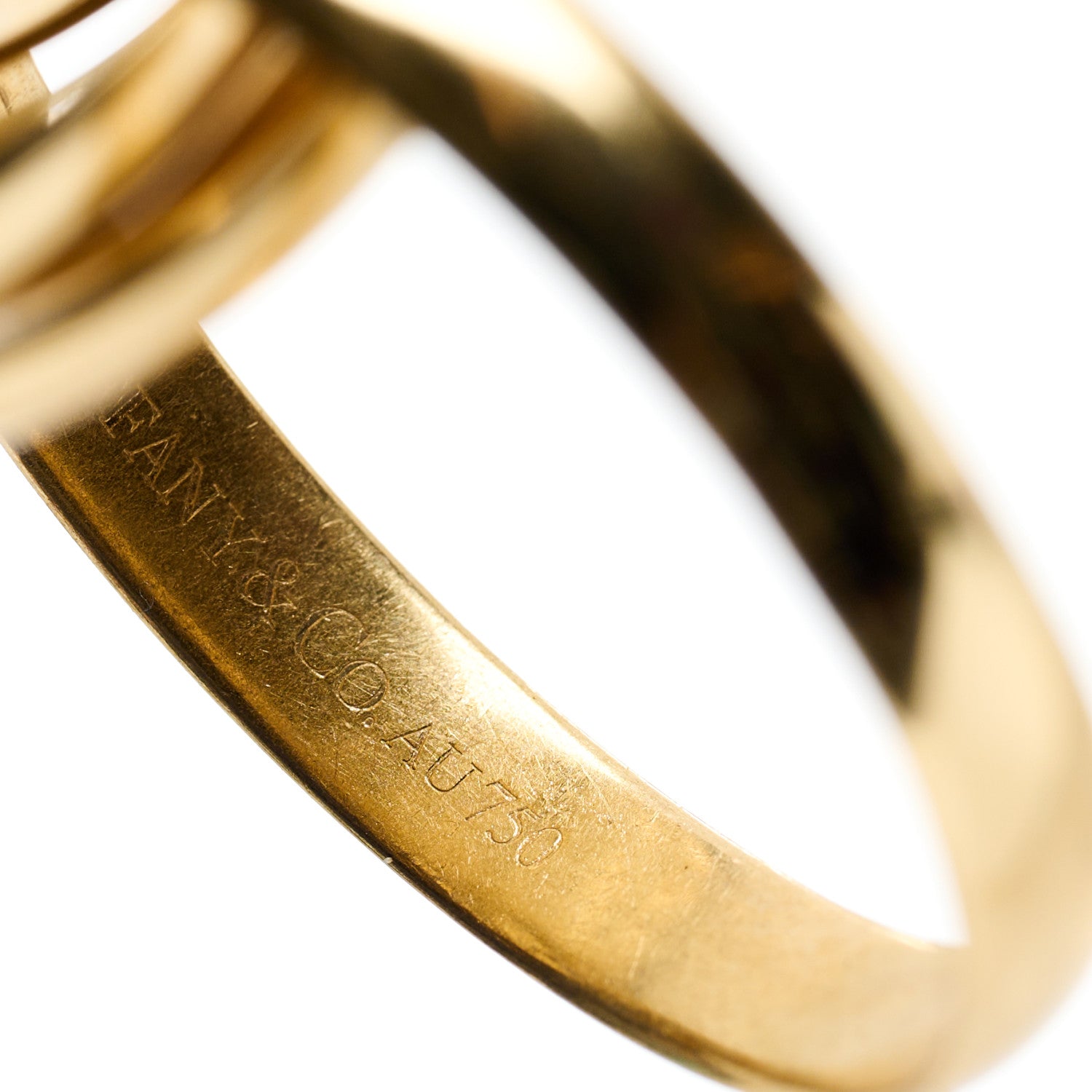 Tiffany 18K Yellow Gold Paloma's Melody Nine-Band Ring 60 9 6 of 8