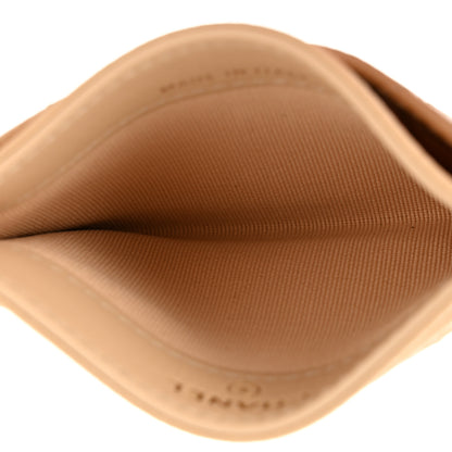 Chanel Caviar Quilted Card Holder Beige 5 of 8