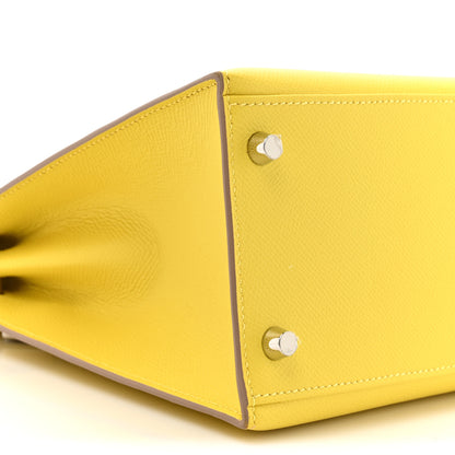 Hermes Epsom Kelly Sellier 28 Lime 10 of 10