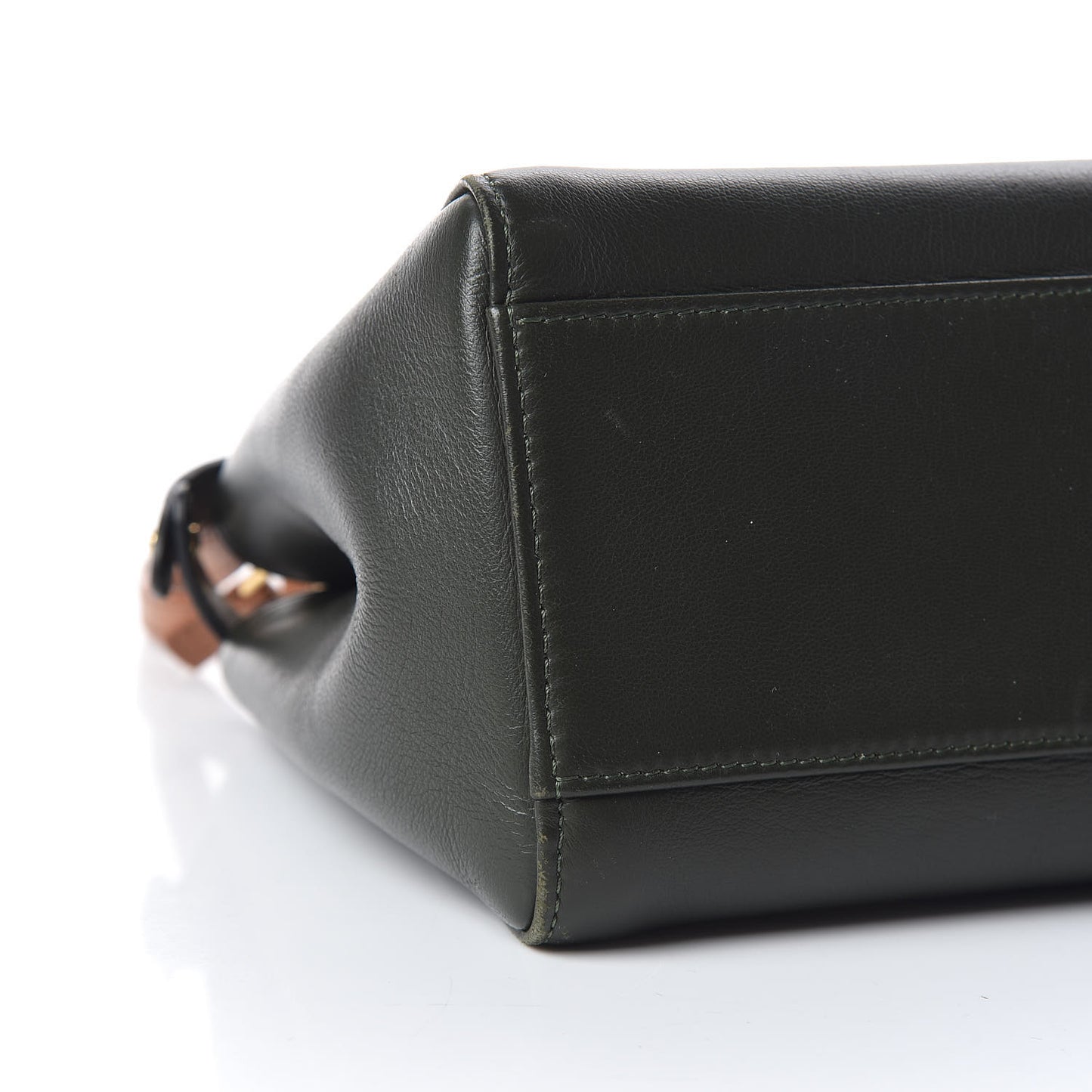 Nappa Colorblock Mini Peekaboo Iconic Satchel Oliva Vacchetta Powder Pink