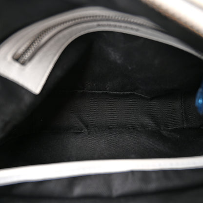 Burberry Coated Canvas Horseferry Print Medium Camera Bag White 5 of 10